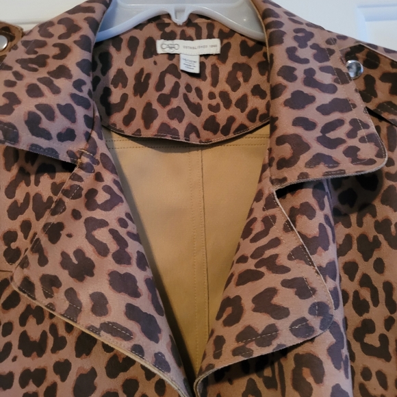 Cato's Leopard Mircosuede Jacket - Picture 2 of 12